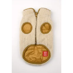 51 Degrees North Jules Coat Beige&Oker - Hondenkleding