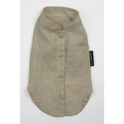 51 Degrees North The Linen Shirt Natural - Hondenkleding