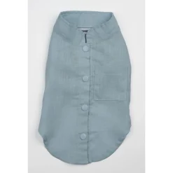 51 Degrees North The Linen Shirt Lichtblauw - Hondenkleding