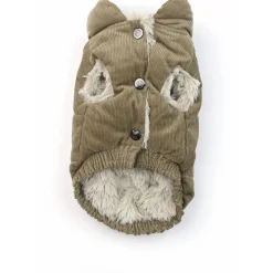 51 Degrees North Velours Beige - Hondenkleding