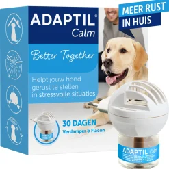 Adaptil Calm Verdamper Hond + Vulling - Anti stressmiddel - 48 ml 1 Maand