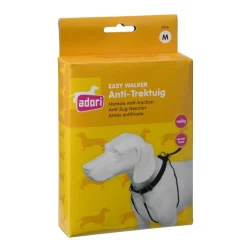 Adori Anti-Trektuig Zwart - Hondenopvoeding