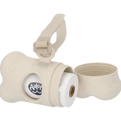 Adori Bamboe Poepzakhouder - Hondenpoepzakjes - 19x12x5 cm Beige