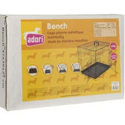 Adori Bench Zwart - Hondenbench