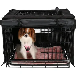 Adori Benchhoes Zwart - Hondenbench