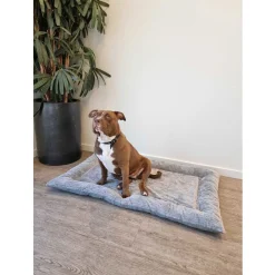 Adori Benchmat Oriana - Hondenbenchkussen - 120x74 cm Grijs