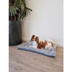 Adori Benchmat Oriana - Hondenbenchkussen - 75x46 cm Grijs