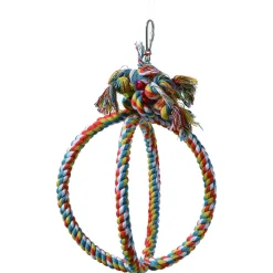 Adori Cotton Sphere - Vogelspeelgoed - 18x1 cm Multi-Color