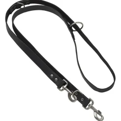 Adori Dresseerlijn Vetleder Met Print 200x1.8 cm - Hondenriem