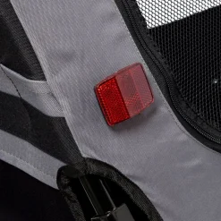 Adori Fietskar Doggy Liner Economy - Hondenfietskar - 125x95x75 cm Grijs Zwart