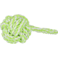 Adori Flos Bal Met Lus Wit&Lime - Hondenspeelgoed