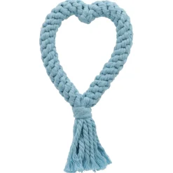 Adori Flostouw Hartje - Hondenspeelgoed - 18 cm Assorti