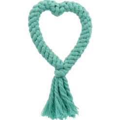 Adori Flostouw Hartje - Hondenspeelgoed - 18 cm Assorti