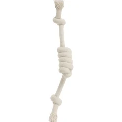 Adori Flostouw Katoen Wit - Hondenspeelgoed