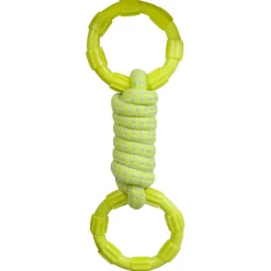 Adori Flostouw Tpr Handvat - Hondenspeelgoed - 24 cm Groen