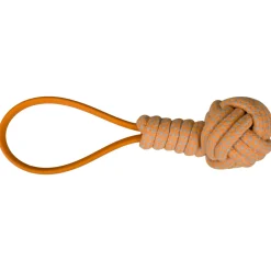 Adori Flostouw Tpr Handvat - Hondenspeelgoed - 28 cm Oranje