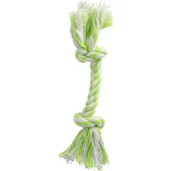 Adori Flostouw Wit&Lime - Hondenspeelgoed