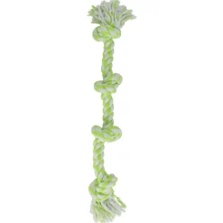 Adori Flostouw Xl Wit&Lime - Hondenspeelgoed