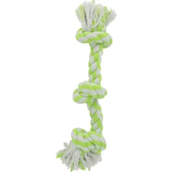 Adori Flostouw Xl Wit&Lime - Hondenspeelgoed