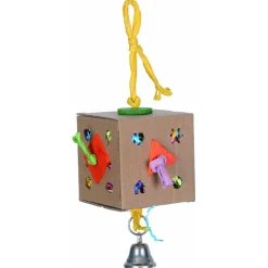 Adori Fun Box With Crinkle Paper Inside - Vogelspeelgoed - 33x11x11 cm Multi-Color