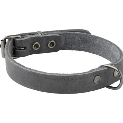 Adori Halsband Vetleder Met Print Grijs - Hondenhalsband