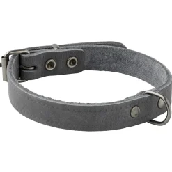 Adori Halsband Vetleder Met Print Grijs - Hondenhalsband