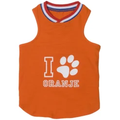 Adori Honden T-Shirt Oranje - Hondenkleding