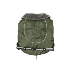 Adori Hondenjas Met Pluche Kraag Groen - Hondenkleding