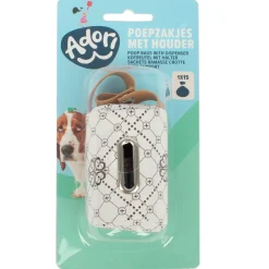 Adori Hondenpoepzak Houder - Hondenpoepzakjes - 9 cm Wit