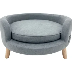 Adori Hondensofa Sienna Rond - Hondenbank - Ø66 cm Grijs