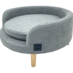 Adori Hondensofa Sienna Rond - Hondenbank - Ø66 cm Grijs