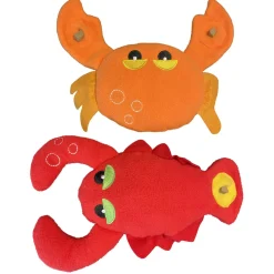 Adori Hondenspeelgoed Krab Of Kreeft - Hondenspeelgoed - 29x22 cm 65 g Assorti