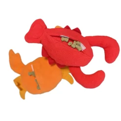 Adori Hondenspeelgoed Krab Of Kreeft - Hondenspeelgoed - 29x22 cm 65 g Assorti