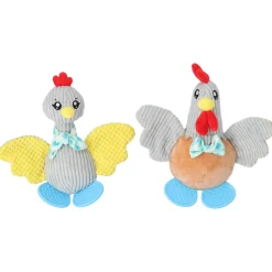 Adori Hondenspeelgoed Kuifje De Kip - Hondenspeelgoed - Assorti