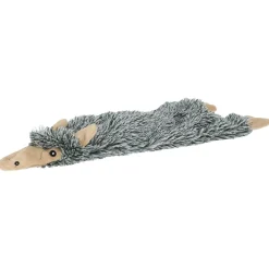 Adori Hondenspeelgoed Skinny Koe - Knuffel - 40 cm Grijs