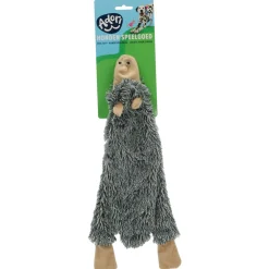 Adori Hondenspeelgoed Skinny Koe - Knuffel - 40 cm Grijs