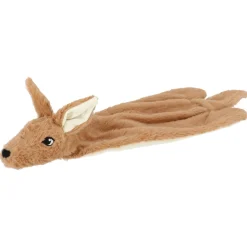 Adori Hondenspeelgoed Skinny Konijn - Knuffel - 38 cm Bruin