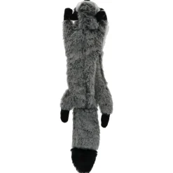 Adori Hondenspeelgoed Skinny Vos - Knuffel - 38 cm Grijs