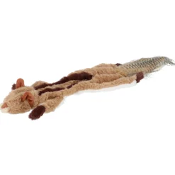 Adori Hondenspeelgoed Skinny Bever - Knuffel - 60 cm Bruin