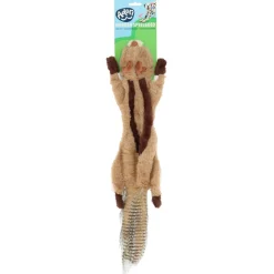 Adori Hondenspeelgoed Skinny Bever - Knuffel - 60 cm Bruin