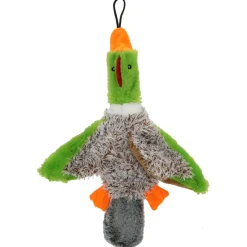 Adori Hondenspeelgoed Skinny Eend - Knuffel - 40 cm Multi-Color