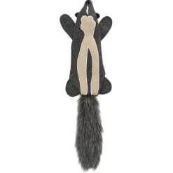 Adori Hondenspeeltje Skunk - Hondenspeelgoed - 40 cm Grijs Wit