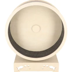 Adori Kattenloopwiel - Kattenspeelgoed - Ø75x33x93 cm Natural Grijs Medium