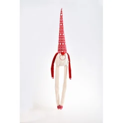 Adori Kerst Kabouter - Hondenspeelgoed - 11.5x95 cm Multi-Color Kerst