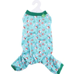 Adori Kerst Pyjama Groen - Hondenkleding