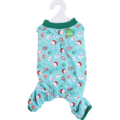 Adori Kerst Pyjama Groen - Hondenkleding
