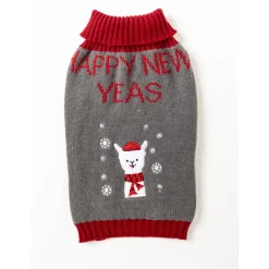 Adori Kersttrui Alpaca Grijs - Hondenkleding