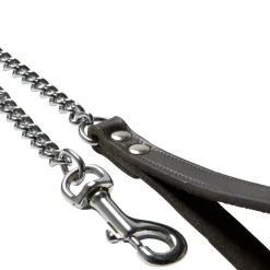 Adori Kettinglijn Soft Handvat Donkerbruin - Hondenriem