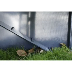 Adori Konijnenhok Raffy - Dierenverblijf - 130x86x112.5 cm Donkergrijs Wit