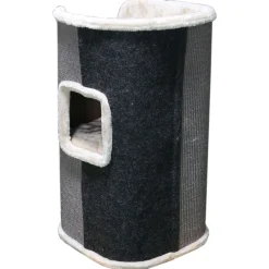 Adori Krabton Javana - Krabpalen - Ø40x75 cm Wit Grijs Zwart